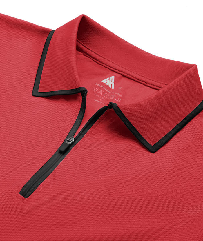 ZITY Women's Dri Fit Quarter Zip Golf Polo ShirtCUWPO01444