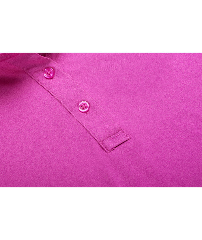 ZITY Women's Solid Color Dri Fit Golf Polo Shirt-CUWPO01308