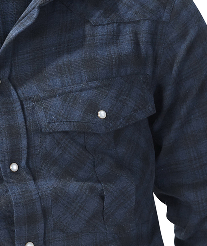 ZITY Men's Button Down Long Sleeved Plaid Flannel Shirt-DUMLT05319|Zitysports