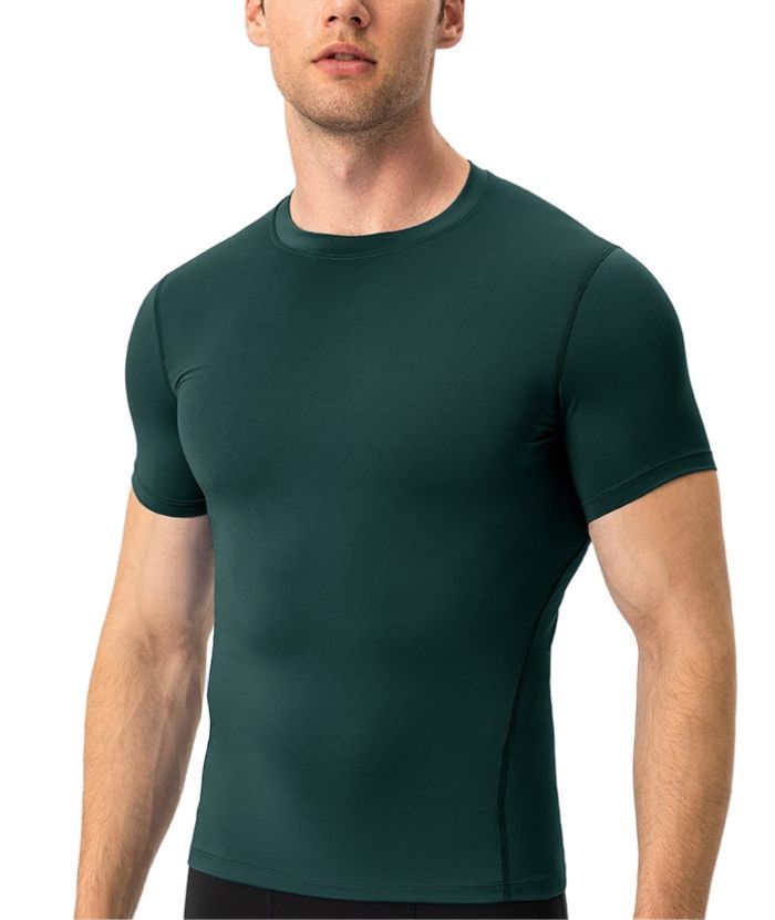 ZITY Men's Dri Fit Sports Compression T-Shirt-DUMTS05962