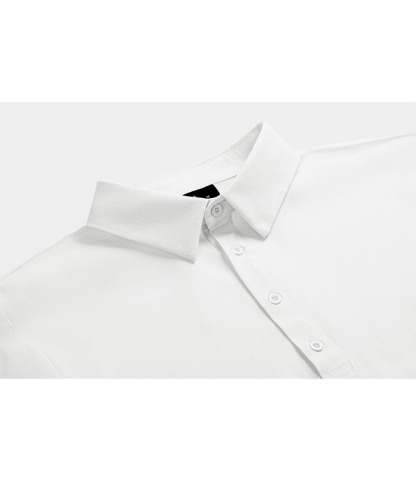 ZITY Men's Long Sleeve Button Up Polo Shirt-CUMLS01287