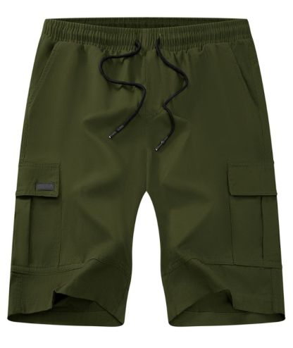 ZITY Men's Loose Fit Men's Drawstring Cargo Shorts-CEMGS05458
