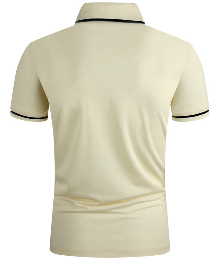 ZITY Men's Casual Slim Fit Performance Polo Shirt-CUMPO01729