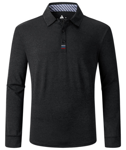 ZITY Men's Long Sleeve Quick Dry Sports Golf Tennis Polo Shirt-ZPK004673 | Zitysports