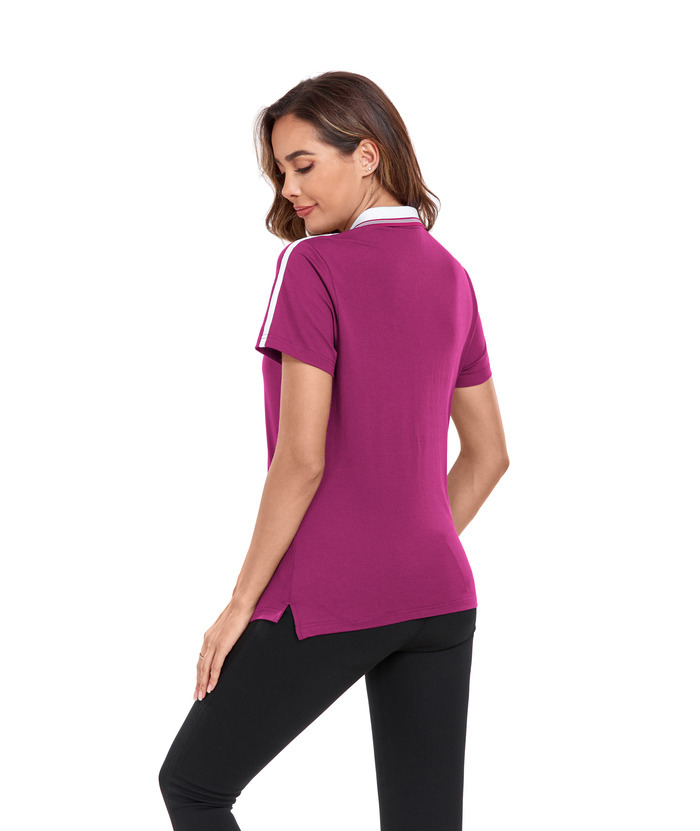 ZITY Women's Plus Size Polo Short Sleeve Quick Dry Sport Shirt-ZPK007786 | Zitysports
