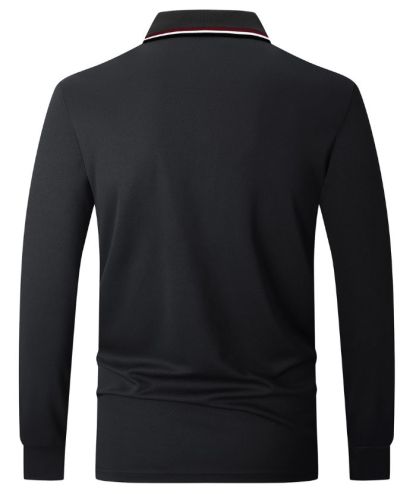 ZITY Men's Dri Fit Long Sleeve Golf Polo Shirt-CEMLP06139