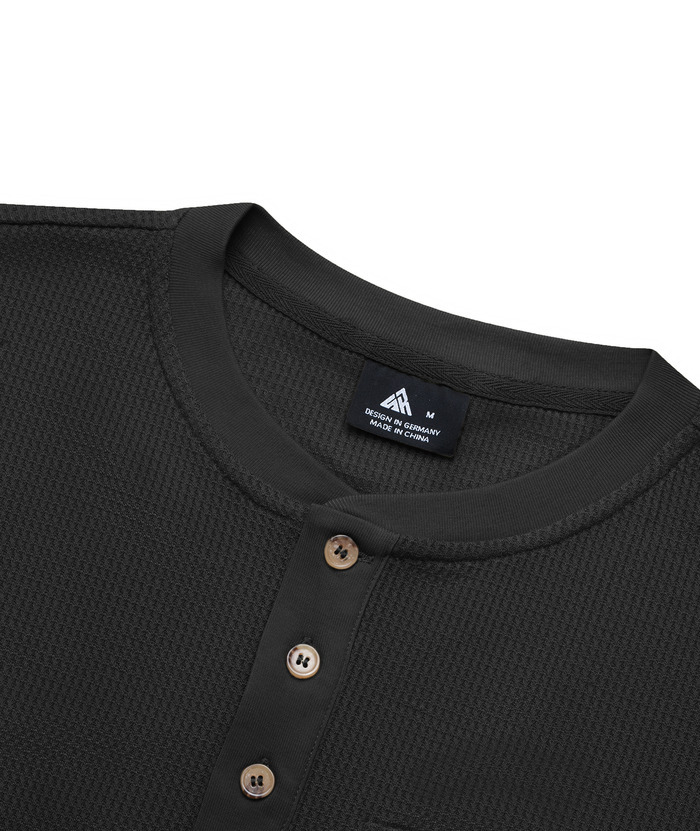 ZITY Men's Slim Fit Button Up Summer T-Shirt-CUMSS01031