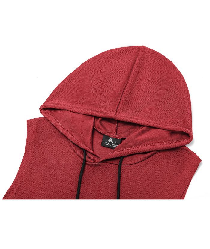 ZITY Men's Sports Pullover Vest Hoodie-ZPK010520