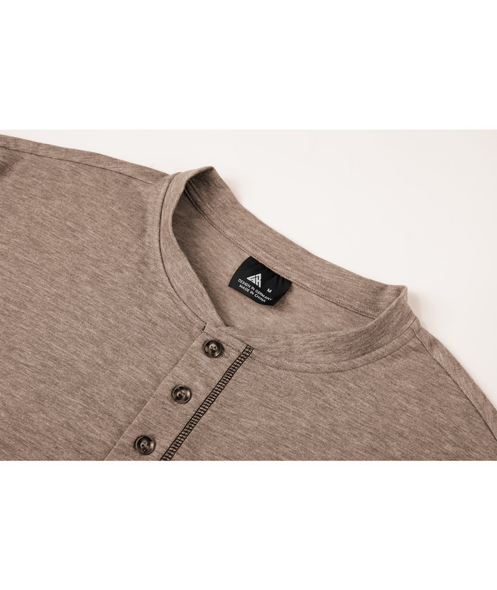 ZITY Men's Dri Fit Button Up Summer T-Shirt-CUMSS01984