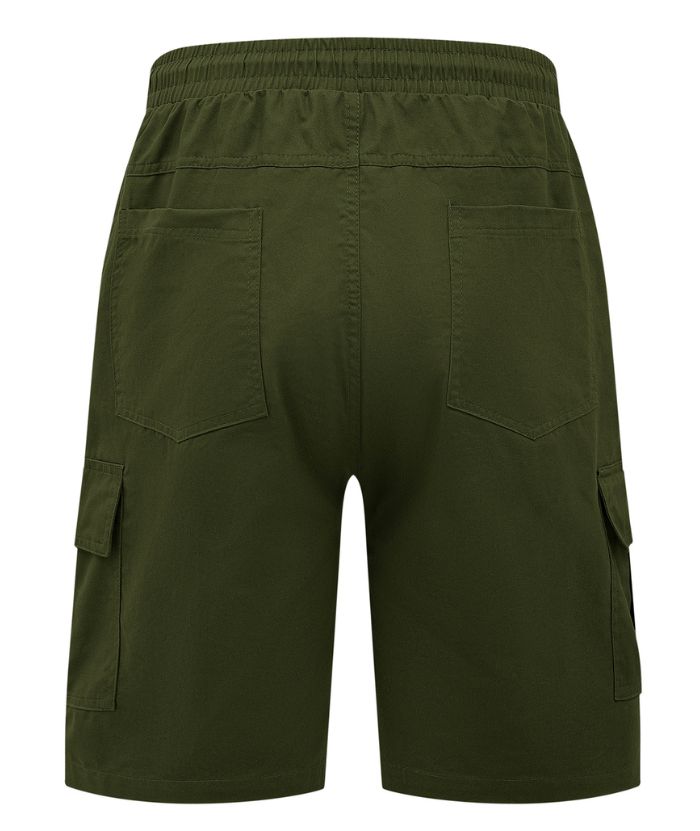 ZITY Men's Loose Fit Men's Drawstring Cargo Shorts-CEMGS05458