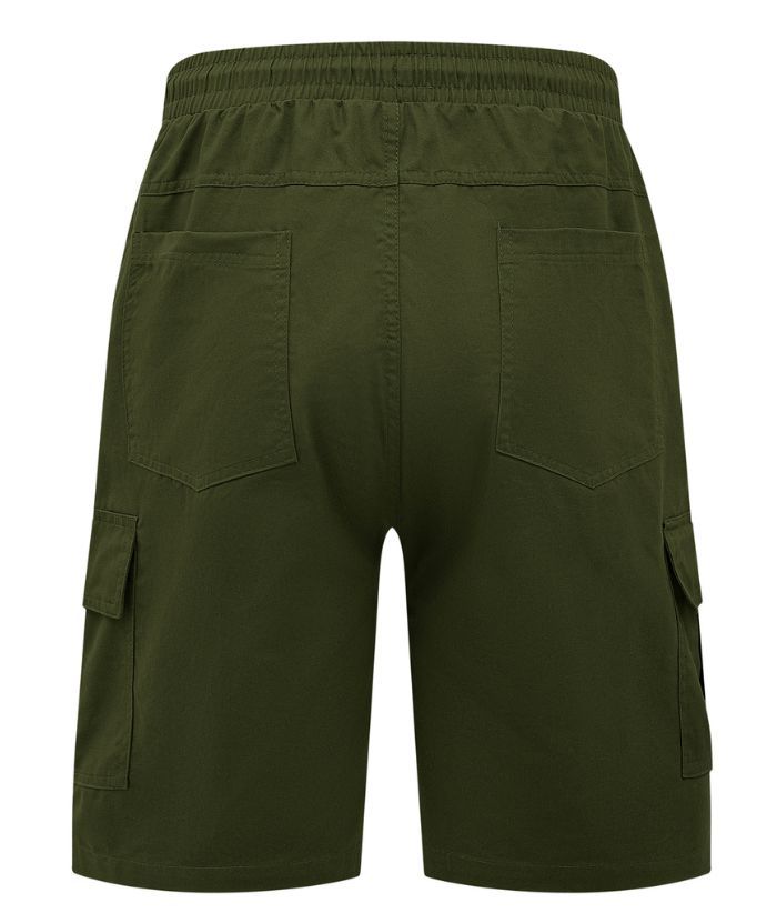 ZITY Men's Loose Fit Men's Drawstring Cargo Shorts-CEMGS05458