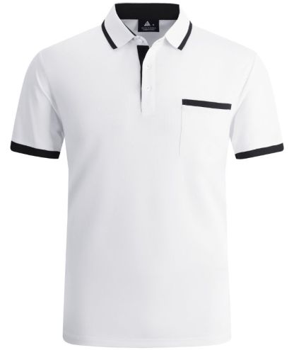 ZITY Men's Slim Fit Button Up Golf Polo Shirt-CEMPO04037