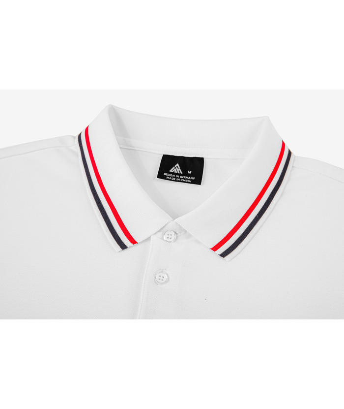 ZITY Men's Solid Color Dri Fit Sports Polo Shirt-CEMPO02412