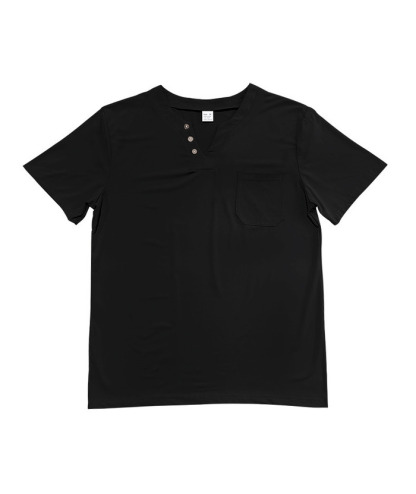 ZITY Men's Summer Casual V-Neck Slim Short Sleeved Trendy T-shirt-ZPK010594|Zitysports