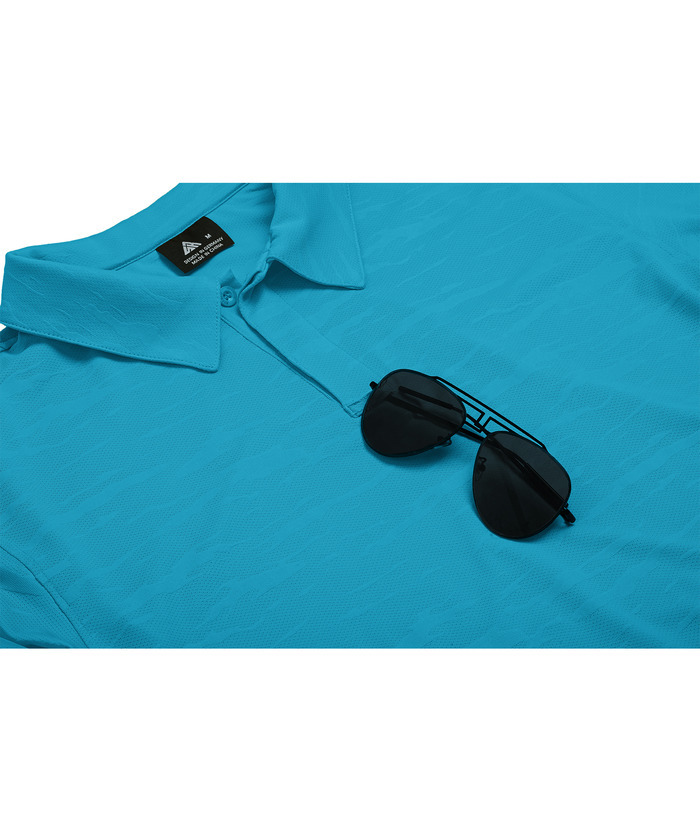 ZITY Men's Slim Fit Summer Casual Polo Shirt-CUMPO03095