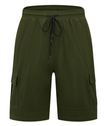 ZITY Men's Loose Fit Men's Drawstring Cargo Shorts-CEMGS05458