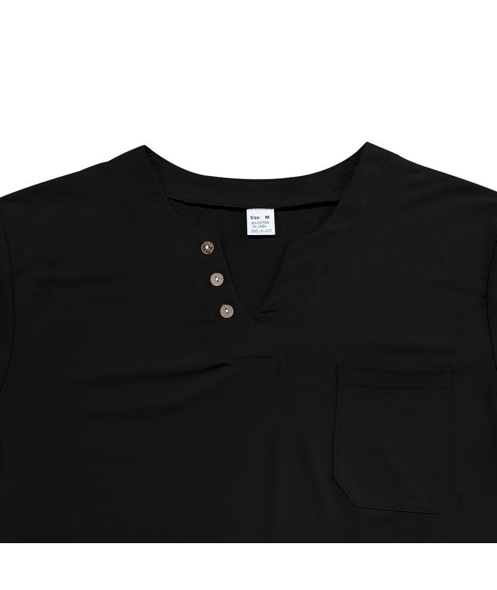 ZITY Men's Summer Casual V-Neck Slim Short Sleeved Trendy T-shirt-ZPK010594|Zitysports
