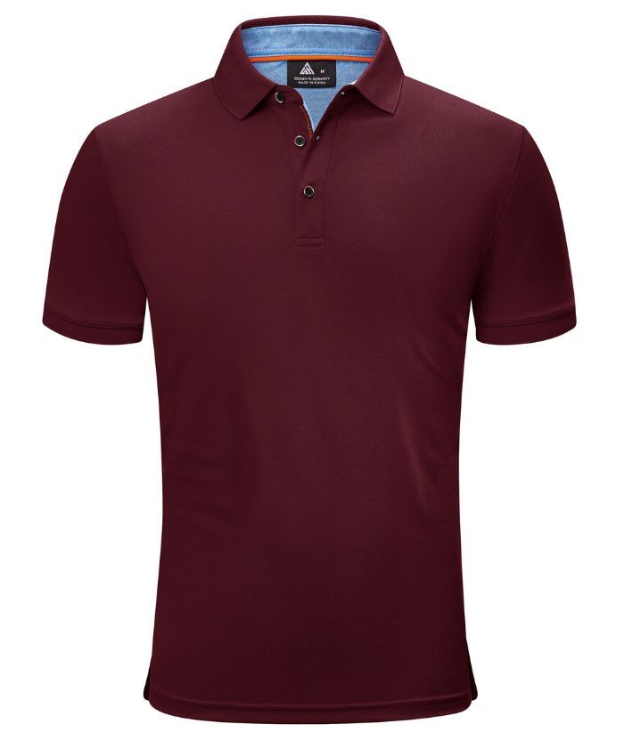 ZITY Men's Button Up Dri Fit Polo Shirt-CEMPO01623