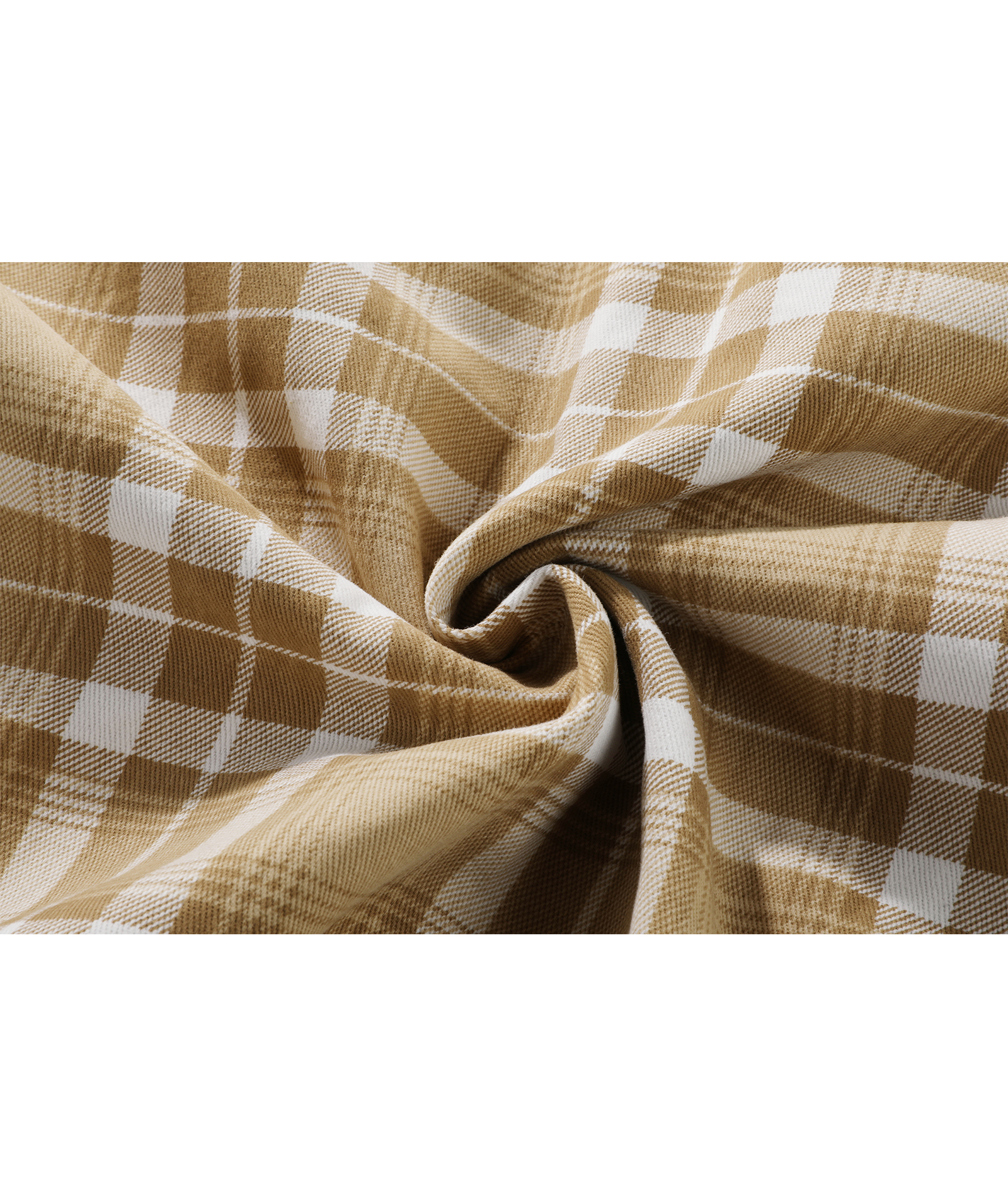 ZITY Men's Long Sleeve Hooded Plaid Fleece Hoodie-AUMPJ00587