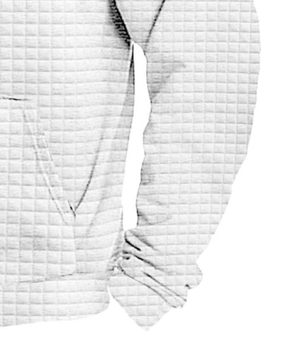 ZITY Men's Trendy Fashion Waffle Knit Sweatshirt Hoodie-DUMFH04886|Zitysports