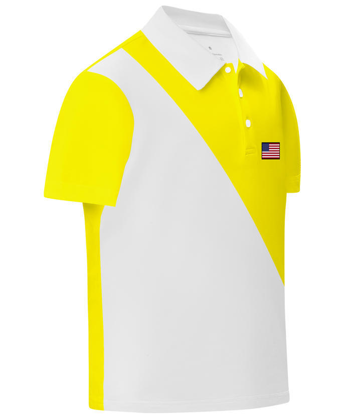 ZITY Kid's Summer Color Block Dri Fit Golf Polo Shirt-CUBPO02402