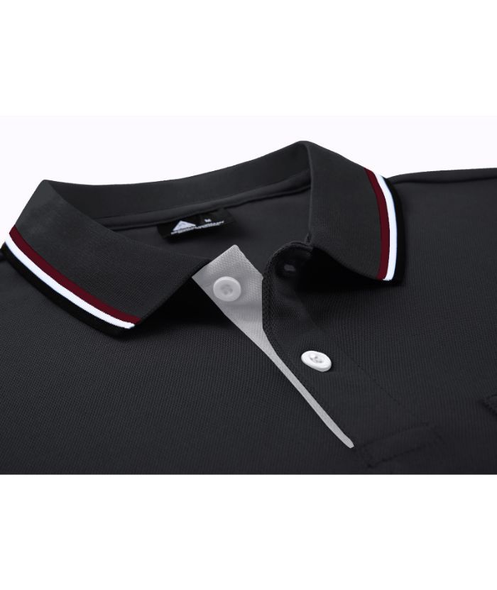 ZITY Men's Dri Fit Long Sleeve Golf Polo Shirt-CEMLP06139