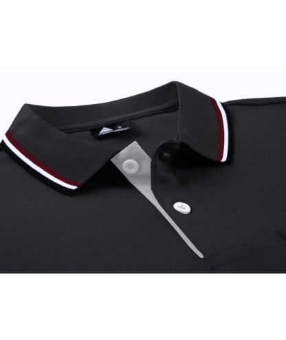 ZITY Men's Dri Fit Long Sleeve Golf Polo Shirt-CEMLP06139