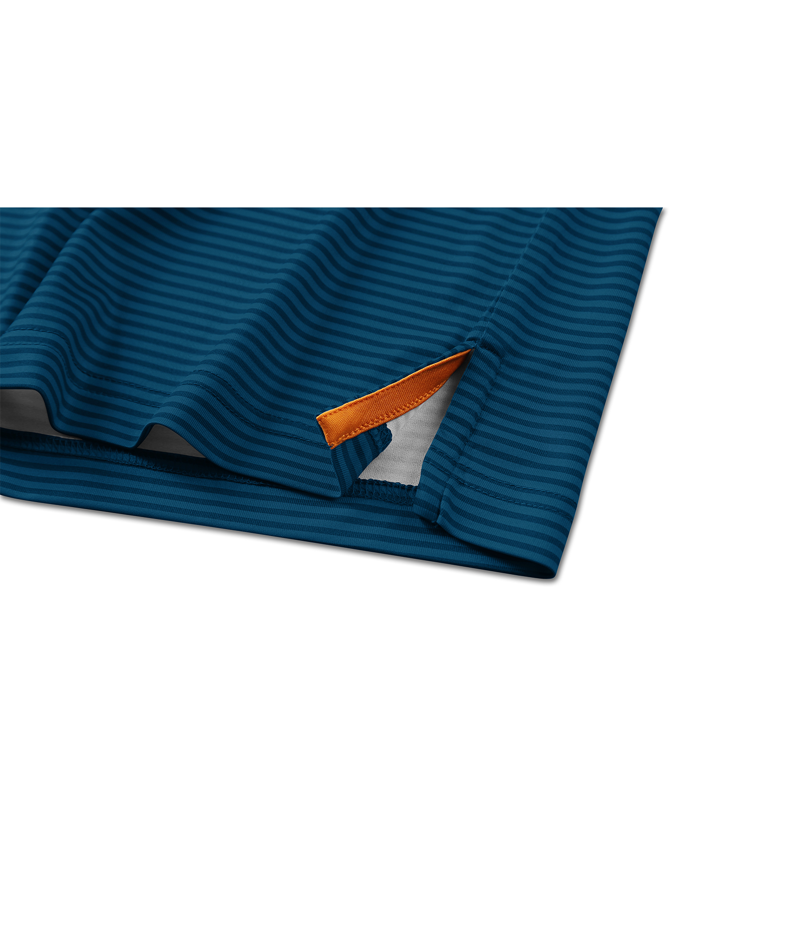 ZITY Men's Button Up Dri Fit Strip Polo Shirt-TUMPO00062