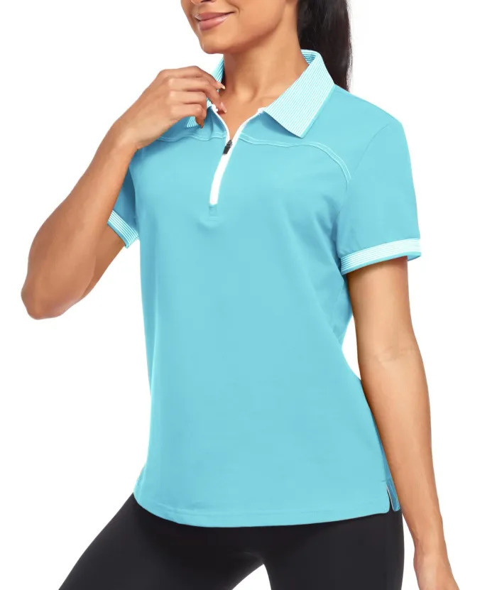 ZITY Women's Moisture Wicking Golf Polo Shirt-ZPK001797
