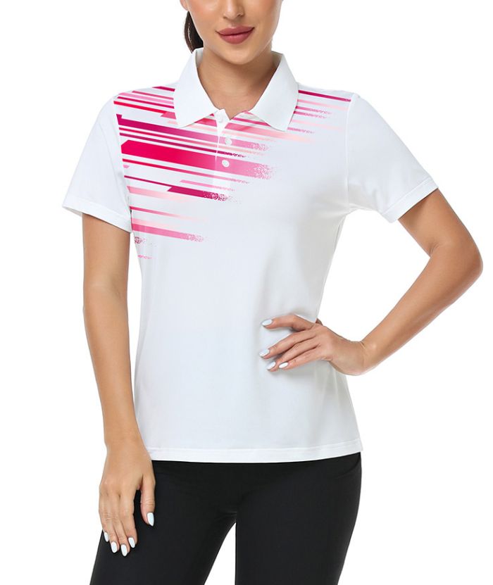 ZITY Women's Sports Quick Dry Slim Fit Golf Polo Shirt-CFWZZ00046