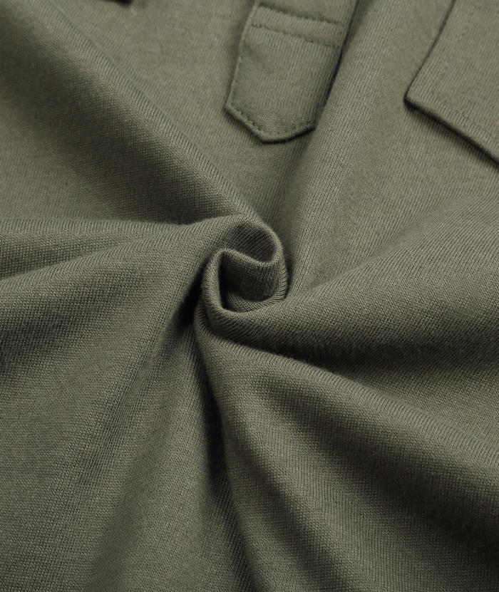 ZITY Men's Double Pocket Dri Fit Summer Golf Polo Shirt-APOH700112