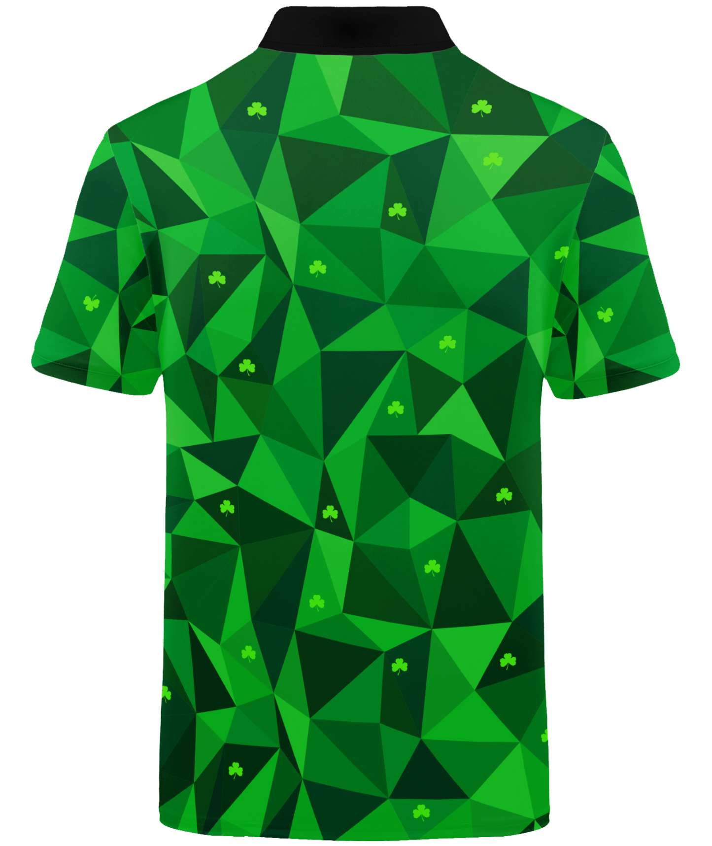 ZITY Men's ST Patrick Day Printed Polo Shirt-CUMPO03959