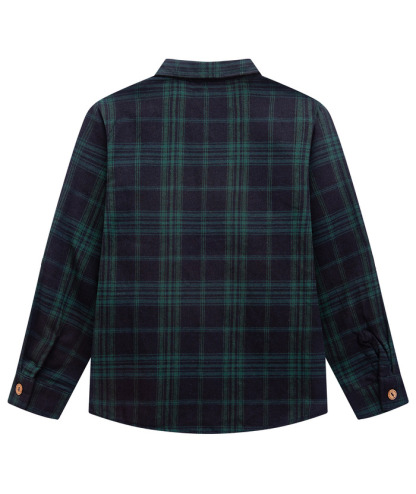 ZITY Men's Long Sleeve Casual Button Down Plaid Flannel Shirt-ZPK005339 | Zitysports