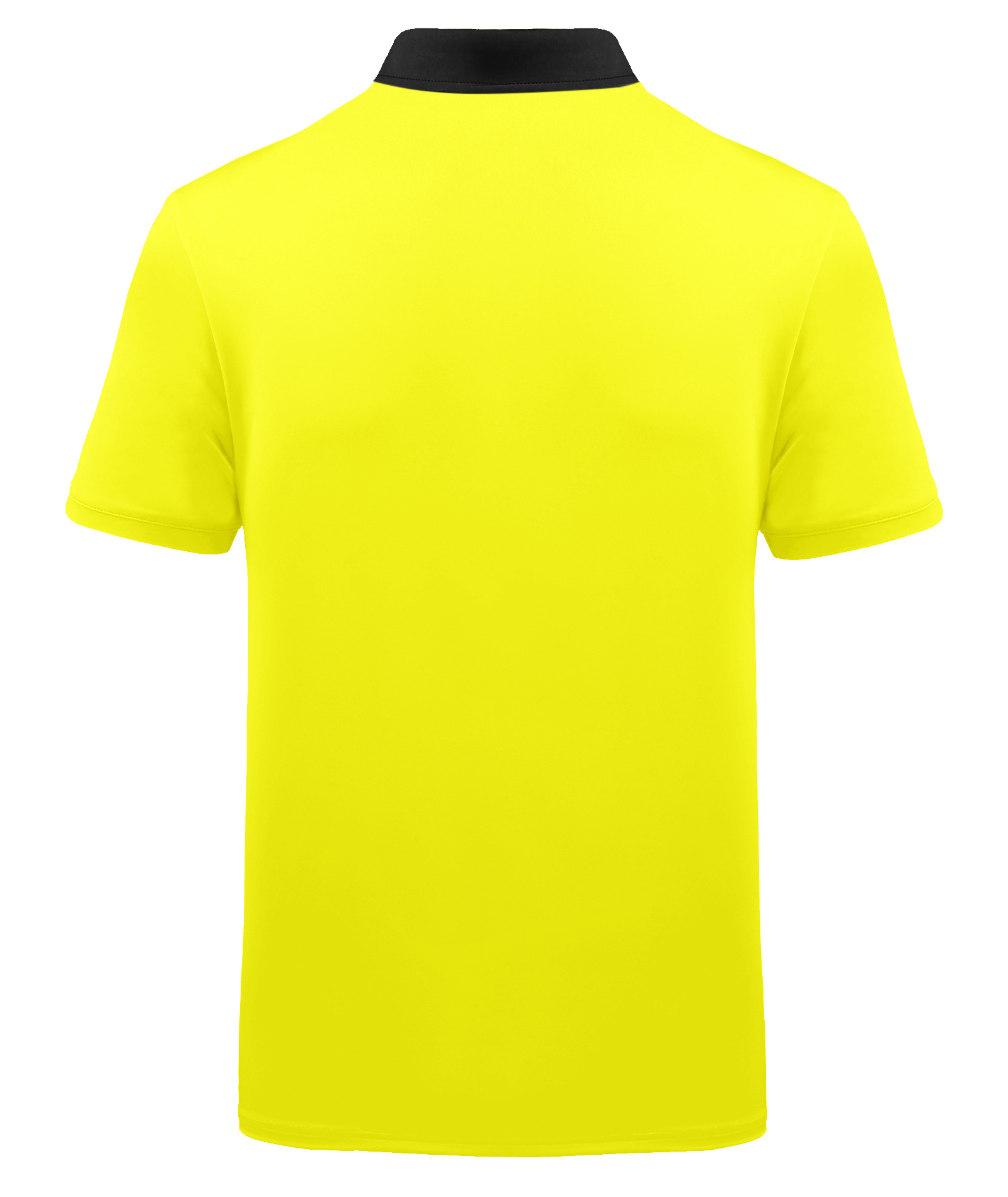 ZITY Men's Button Up Slim Fit Printed Polo Shirt-APOH700039