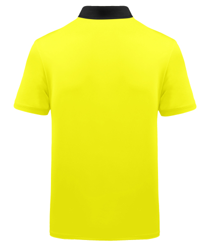 ZITY Men's Button Up Slim Fit Printed Polo Shirt-APOH700039