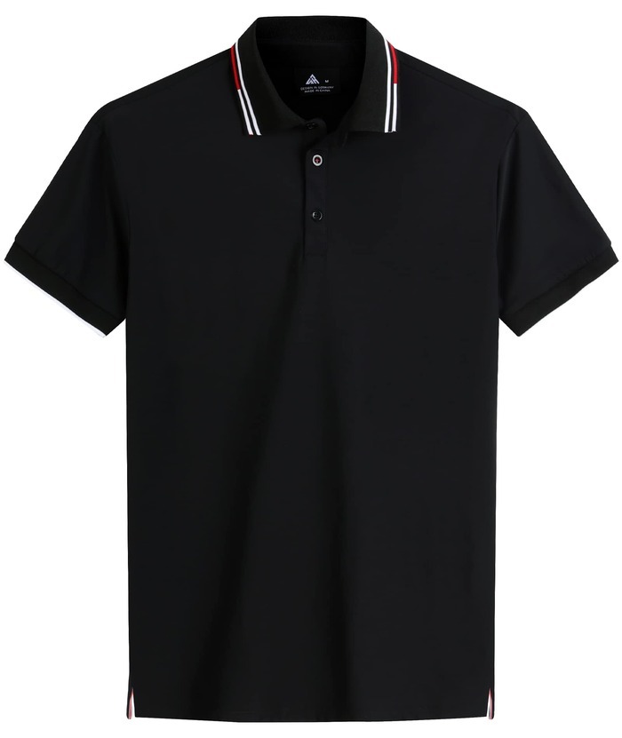 ZITY Men's Cotton Slim Fit Polo Shirt Short Sleeve Moisture Wicking Golf Shirt-ZPK001255 | Zitysports