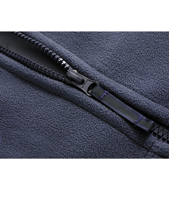 ZITY Men's Full Zipper Fleece Jacket-DUMCO05447