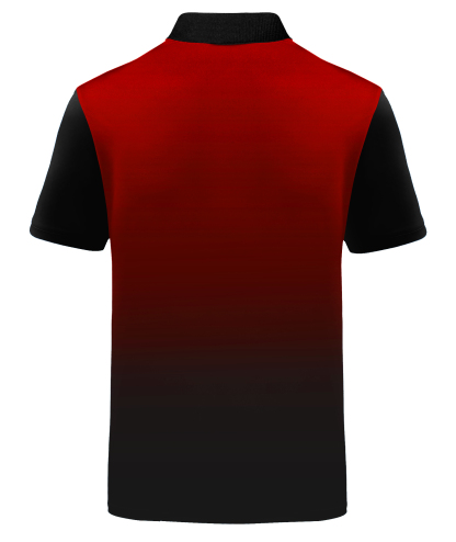 ZITY Men's Button Up Slim Fit Printed Polo Shirt-APOH700039