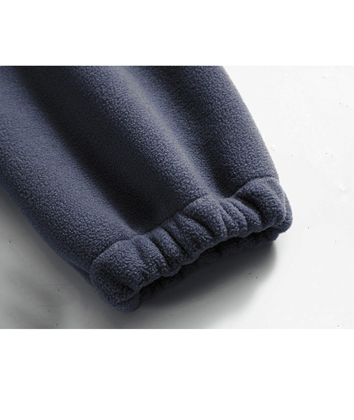 ZITY Men's Full Zipper Fleece Jacket-DUMCO05447