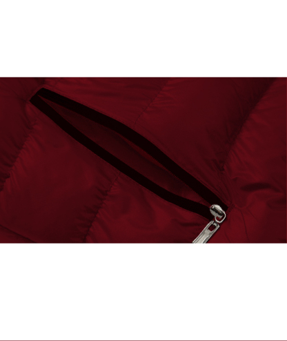 ZITY Men's Full Zipper Long Sleeve Sports Puffer Jacket- DUMCO05567