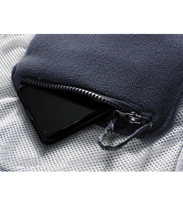 ZITY Men's Full Zipper Fleece Jacket-DUMCO05447