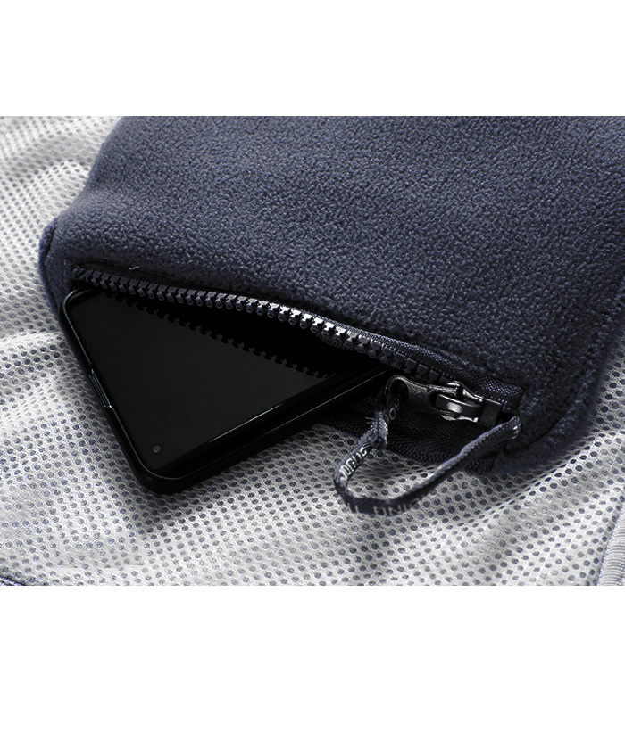 ZITY Men's Full Zipper Fleece Jacket-DUMCO05447