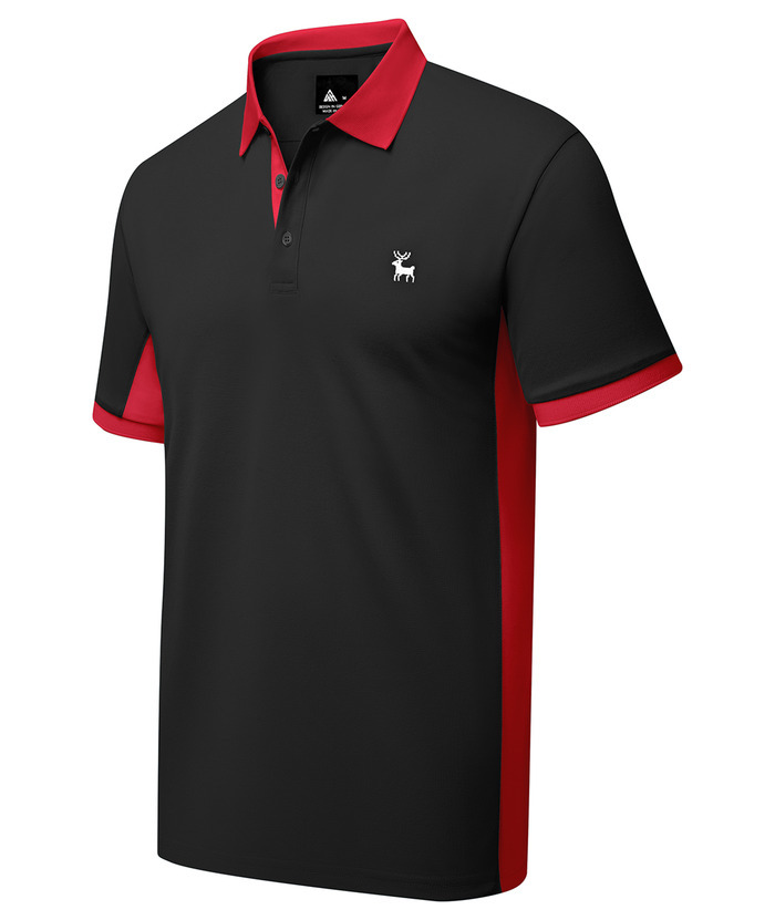 ZITY Men's Polo Shirt Short Sleeve Golf Tennis Sports Casual Slim Fit Polo Shirt-ZPK007904 | Zitysports