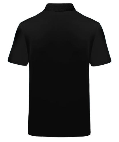 ZITY Men's Gradient Hexagon Pattern Dri Fit Polo Shirt-APOH700046