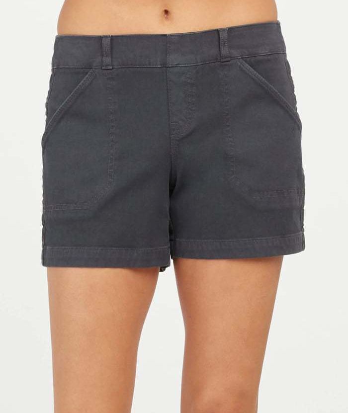 ZITY Women's Stretch Twill Ankle Cargo Shorts-DUWSH06169