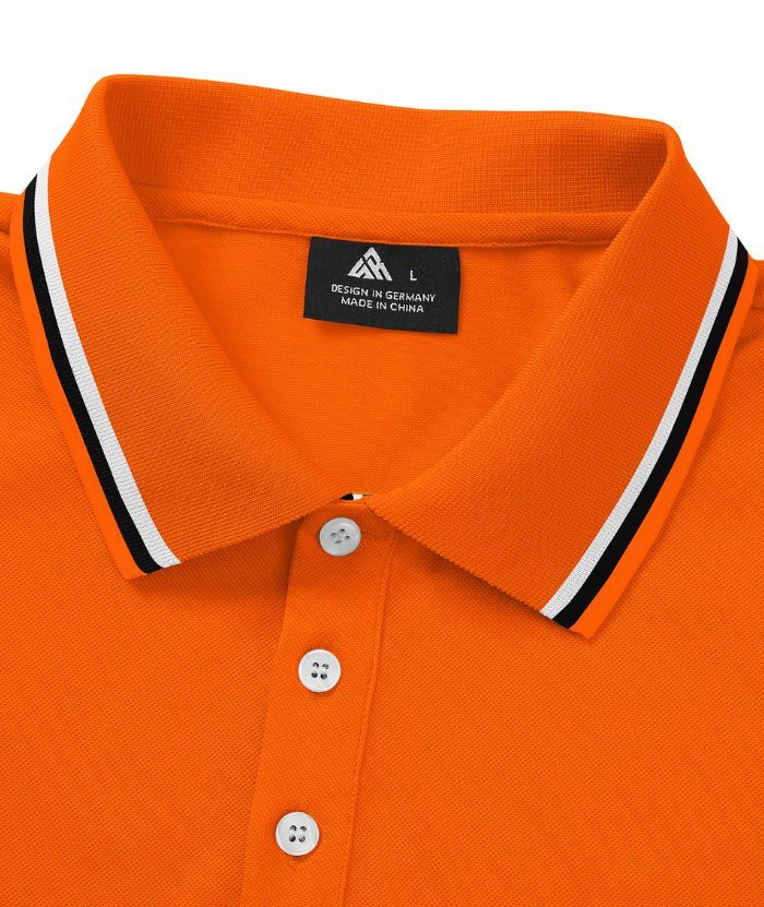 ZITY Men's Contrasting Collar Dri-fit Polo Shirt-ZPK001207