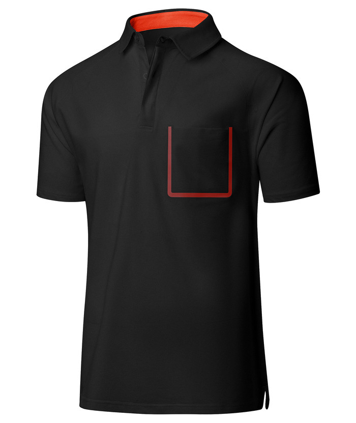 ZITY Men's Short Sleeve Fast Dry Collared Athletic Polo Shirt-ZPK007784 | Zitysports