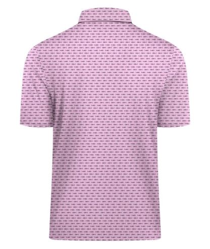 ZITY Men's Button Up Slim Fit Printed Polo Shirt-CUMPO05189