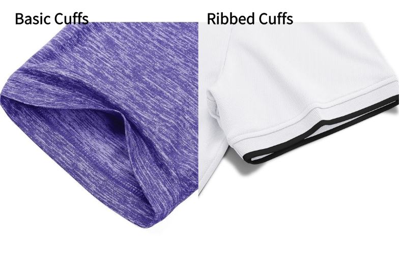 basic cuffs vs rebbed cuffs