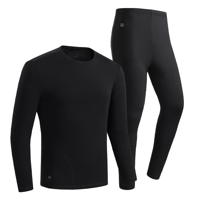 ZITY Men's 8 Heating Zones Single Control Heated Suit-DEMTR06374